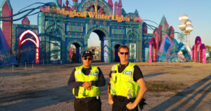 Paramedics at an event